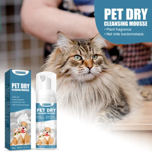 1-4PCS Pet Dry Shampoo