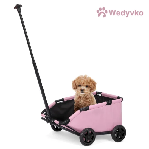 4 Wheels Folding Stroller for small pets
